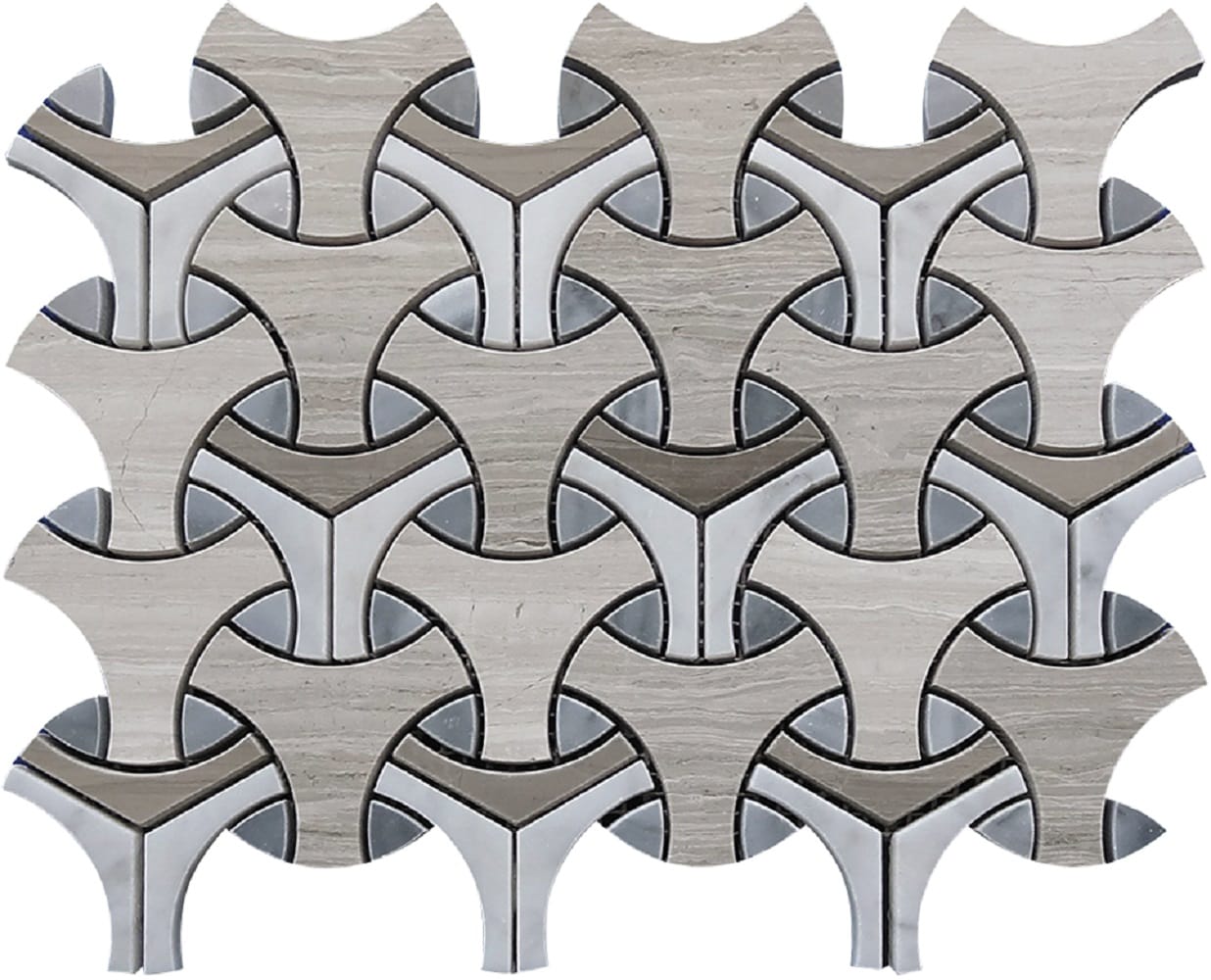 A single green leaf against a white background.