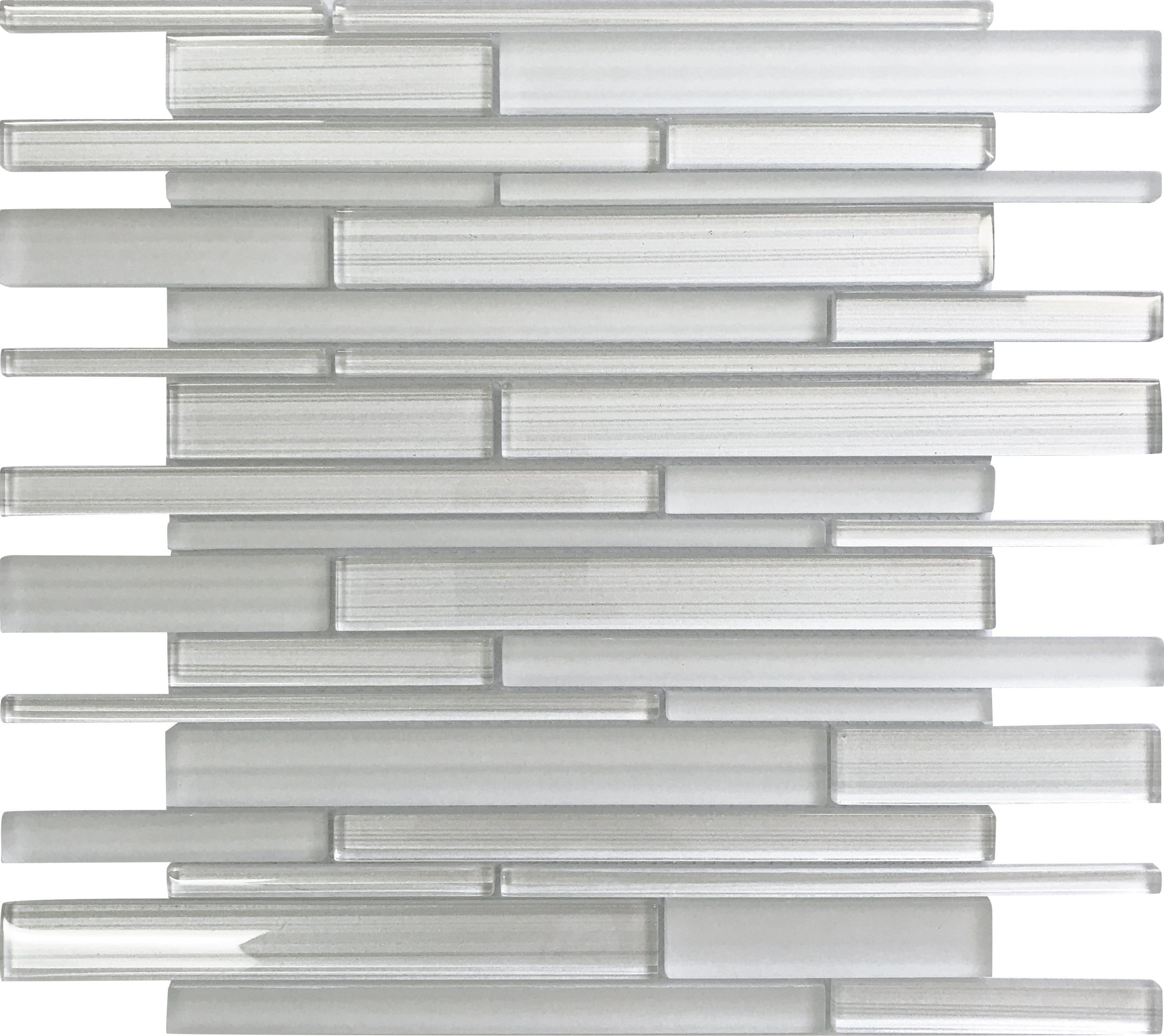 A single green leaf against a white background.