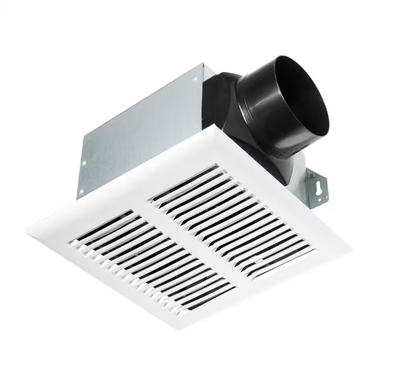 80 CFM Ceiling Mount Room Side Installation Heavy-Duty Bathroom Exhaust Fan, ENERGY STAR