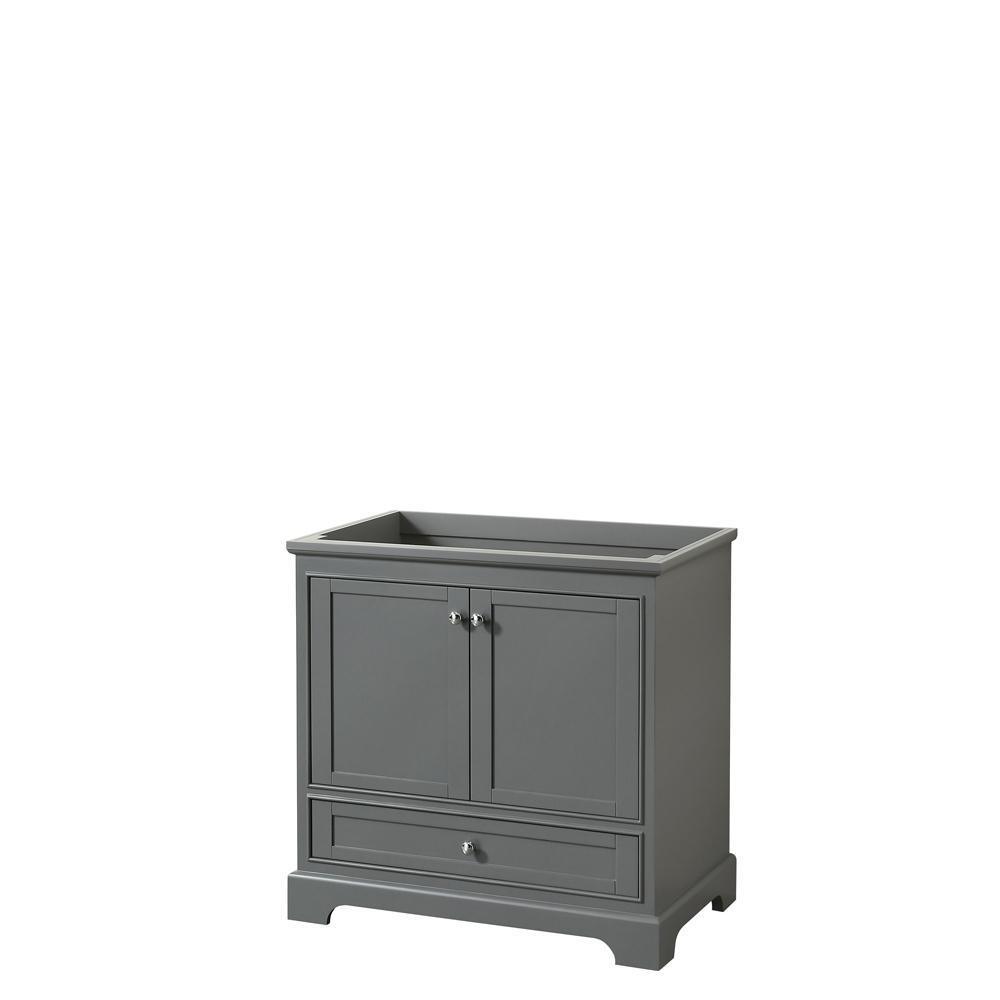 Deborah 79 in. W x 21.625 in. D Vanity Cabinet in White - Super Arbor