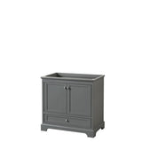 Deborah 79 in. W x 21.625 in. D Vanity Cabinet in White - Super Arbor