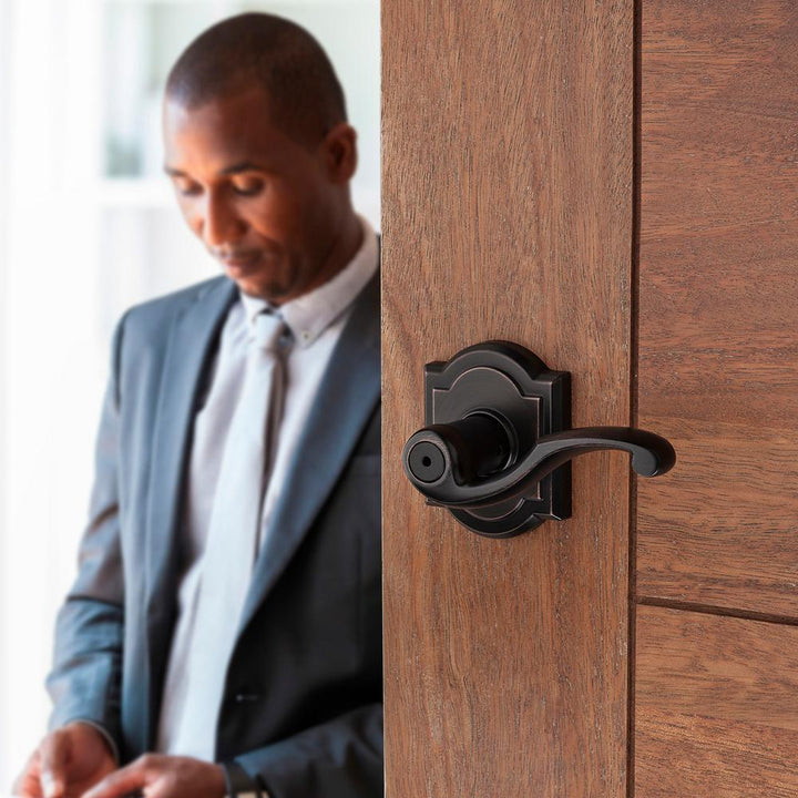 Prestige Madrina Venetian Bronze Universal Bed/Bath Door Lever