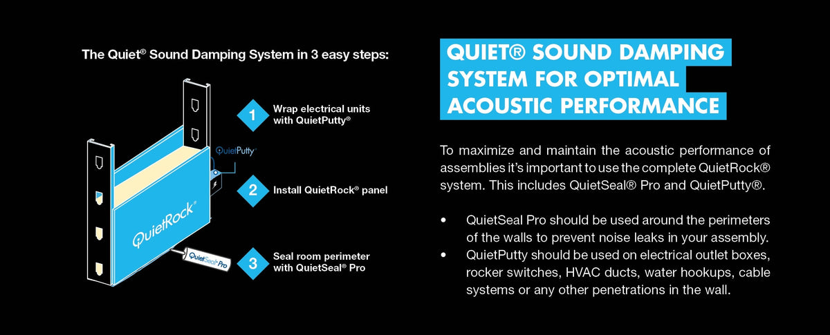 QuietSeal Pro Acoustic Sealant 1-lb Premixed Finishing Drywall Joint Compound