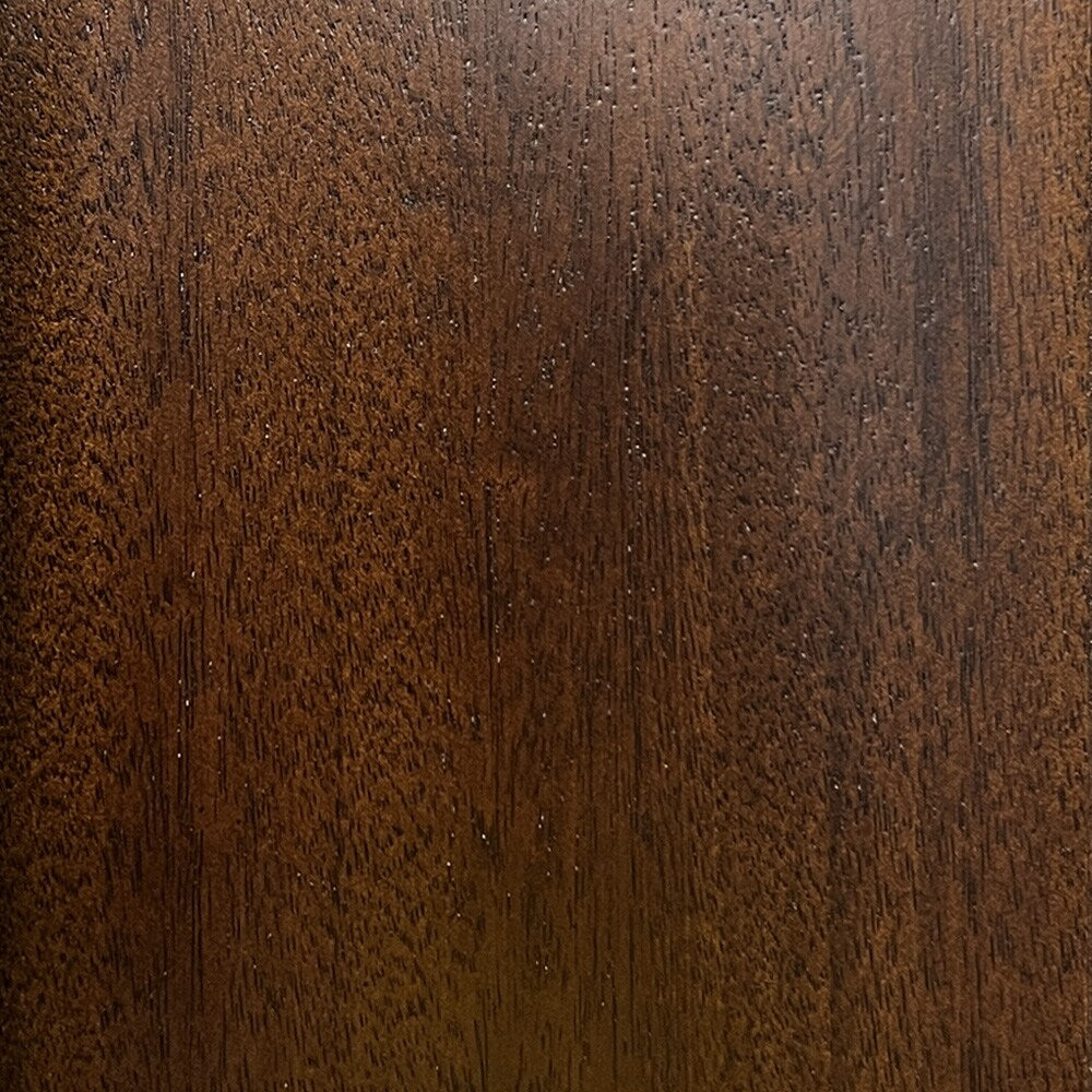 Greatview Doors Mahogany Stained 3/4 Lite Prehung Front Door, 36-in x 80-in