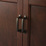 Ashburn 36 in. W Bath Vanity Cabinet Only in Mahogany - Super Arbor