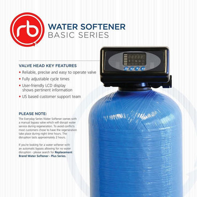 Basic 32,000-Grain High Efficiency Digital Water Softener