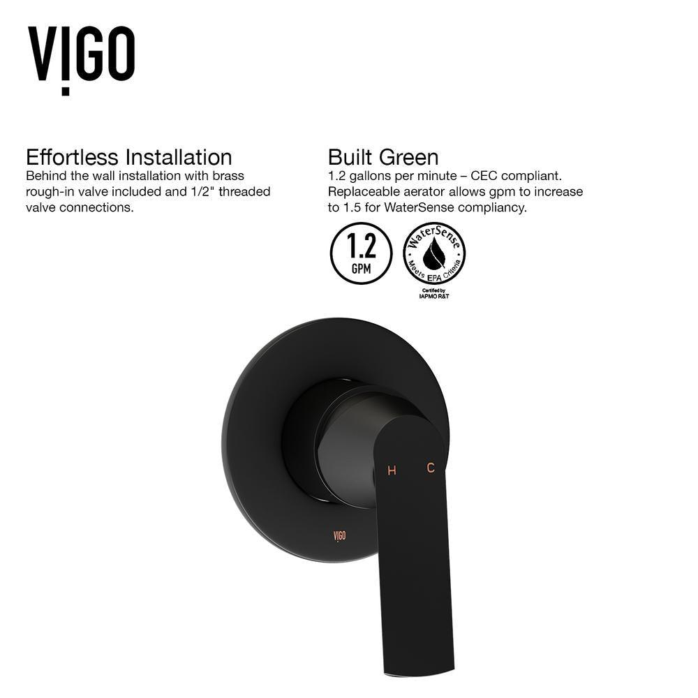 Amaryllis Matte StoneTM Vessel Bathroom Sink Set with Aldous Wall Mount Faucet in Matte Black - Super Arbor