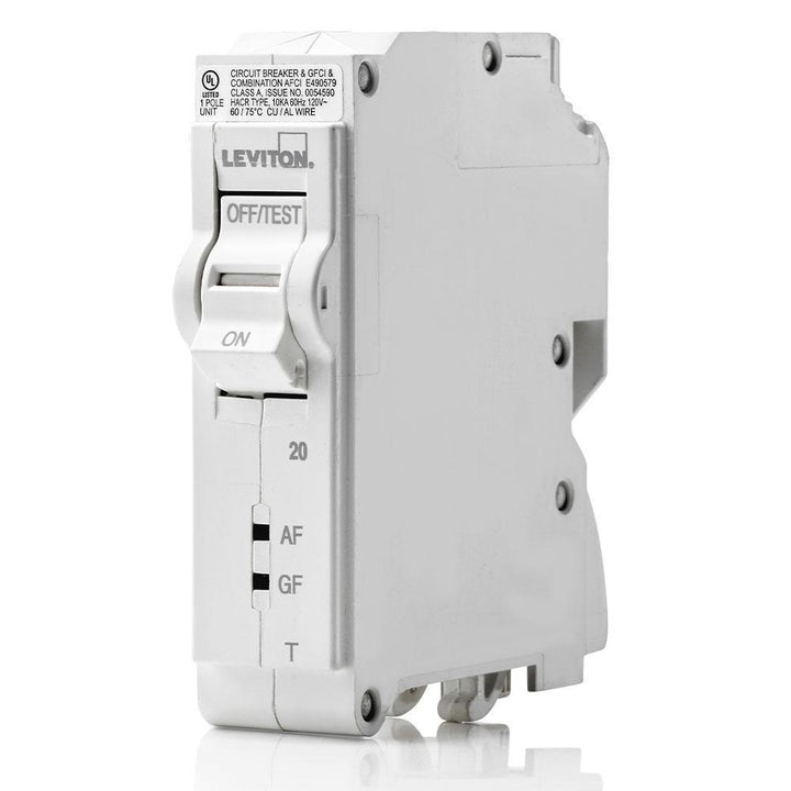 Branch Circuit Breaker, AFCI/GFCI 1-Pole 20 Amp, 120-Volt, Thermal Magnetic - Super Arbor