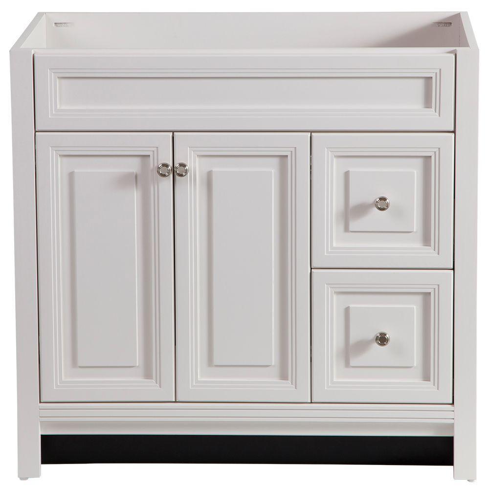 Brinkhill 48 in. W x 34 in. H x 22 in. D Bath Vanity Cabinet Only in Cognac - Super Arbor