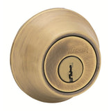 665 Series Antique Brass Double Cylinder Deadbolt - Super Arbor