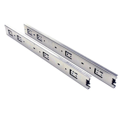 18 in. Side Mount Full Extension Ball Bearing Drawer Slide with Installation Screws (1-Pair)