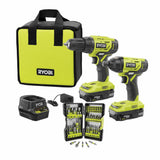 18-Volt ONE+ Lithium-Ion Cordless 6-Tool Combo Kit with (2) Batteries, Charger, and Bag - Super Arbor