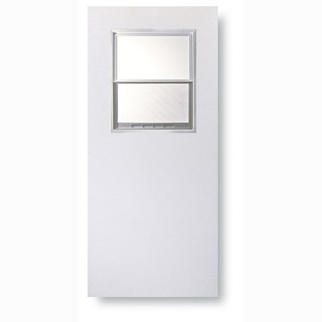 RELIABILT 32x80 Wood Half Lite Primed Slab Front Door