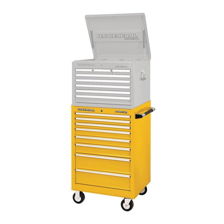26 in. x 22 In. Single Bank Yellow Roller Cabinet – Super Arbor