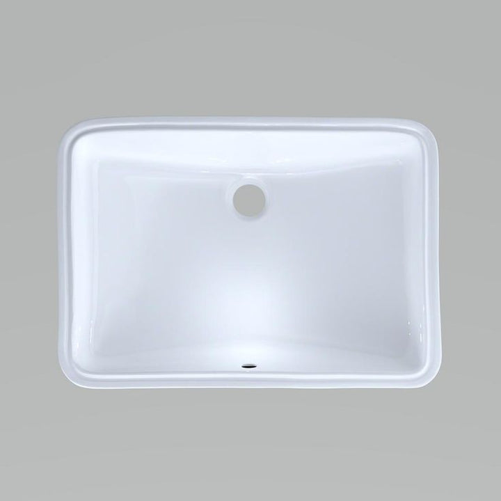 TOTO 21 in. Undermount Bathroom Sink with CeFiONtect in Cotton