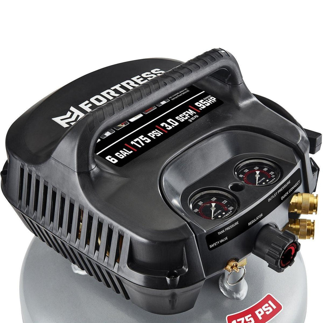 ムクSAR 6 gallon 175 PSI High Performance Hand Carry Jobsite Air