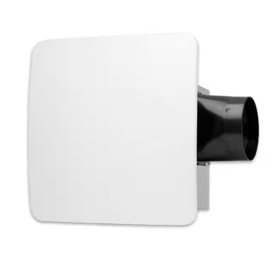 50 CFM Ceiling/Wall Mount Quiet Easy Roomside Installation Bathroom/Bath Exhaust Fan with Modern Easy Clean Shield Cover