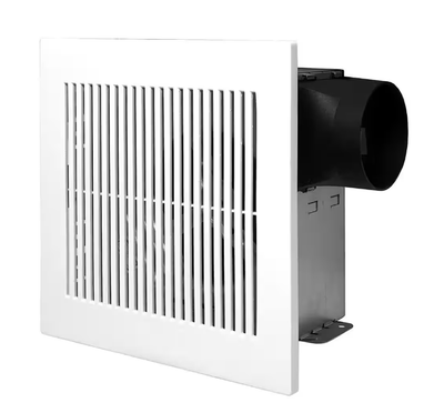 50 CFM Quick Install Professional Ceiling and Wall Mount Easy Roomside Bathroom/ Bath Exhaust Fan