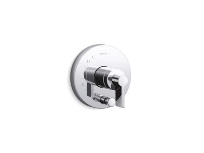 KOHLER Components 1-Handle Valve Handle Trim Kit in Polished Chrome (Valve Not Included)