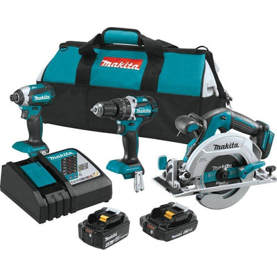18-Volt LXT Lithium-Ion Brushless Cordless Combo Kit (3-Tool)