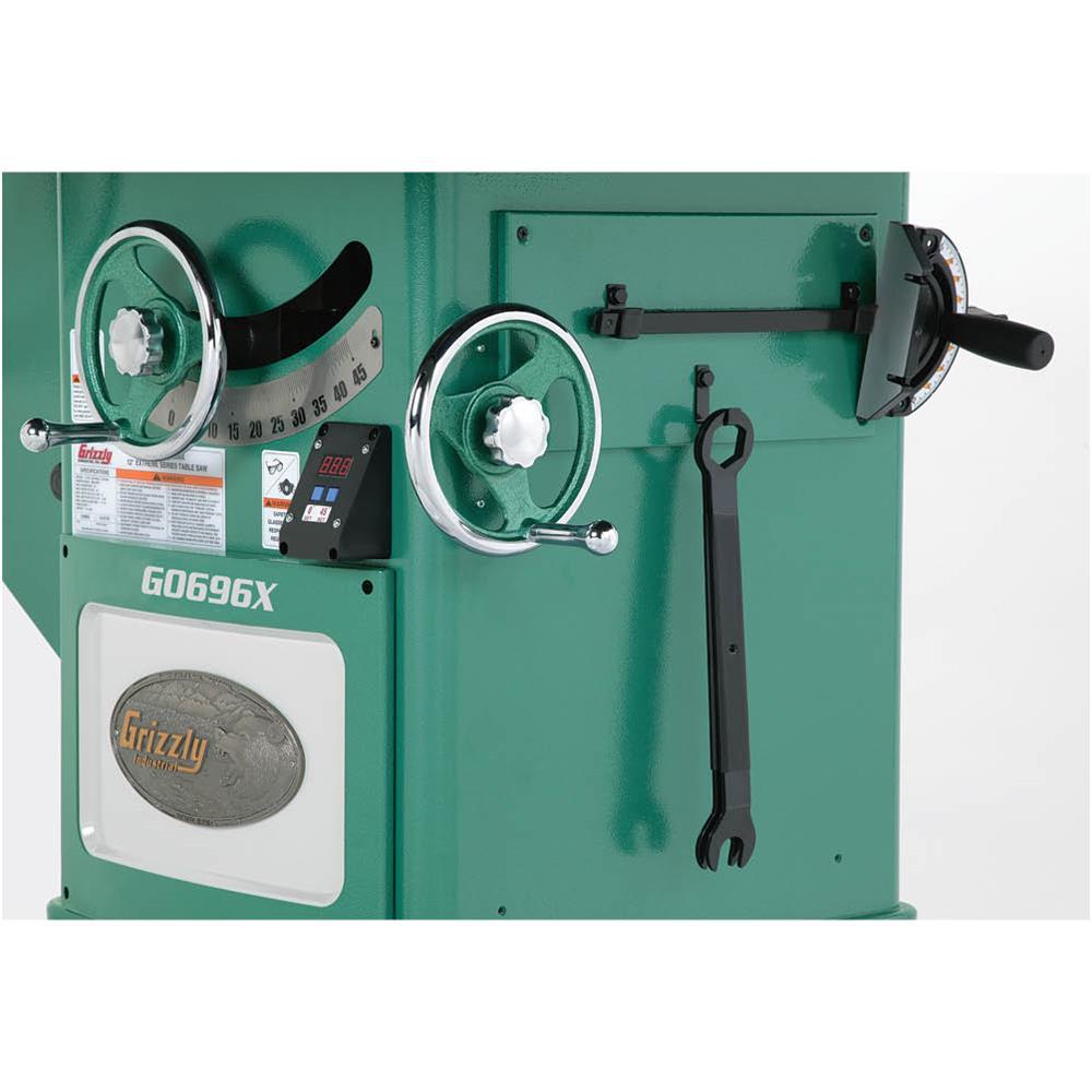 12 in. 5 HP 220-Volt Extreme Series Left-Tilt Table Saw - Super Arbor