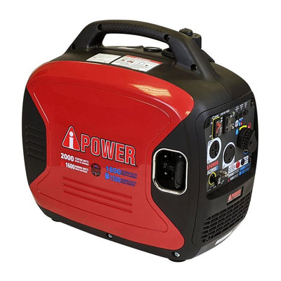 A-iPower 2,000-Watt Recoil Start Dual Fuel Powered Inverter Generator
