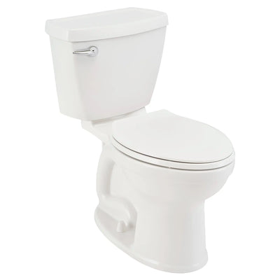 American Standard Champion White Elongated Chair Height 2‑Piece Toilet, 12‑in Rough-In