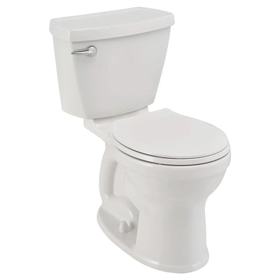 American Standard Champion White Round Chair Height 2-piece Toilet, 12-in Rough-In