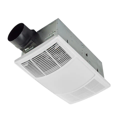 PowerHeat Series 110 CFM Ceiling Bathroom Exhaust Fan with Heater and CCT LED Lighting