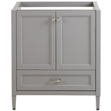 Claxby 48 in. W x 34 in H x 22 in. D Bath Vanity Cabinet Only in Chocolate - Super Arbor