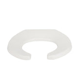 STA-TITE Round Open Front Toilet Seat in White - Super Arbor