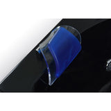 Jamaica with Heater 71 in. Acrylic Center Drain Corner Alcove Whirlpool Bathtub in Black - Super Arbor