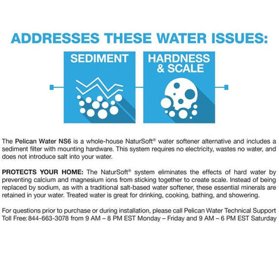 15 GPM Whole House NaturSoft Water Softener Alternative System