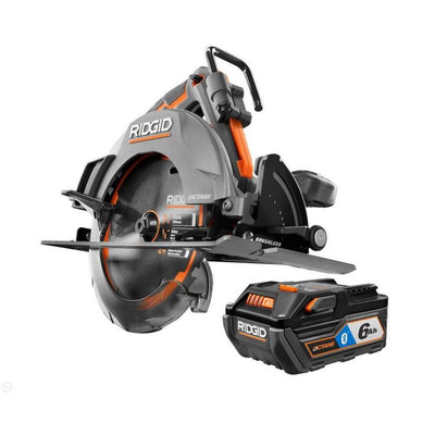 18-Volt OCTANE Cordless Brushless 7-1/4 in. Circular Saw with OCTANE Lithium-Ion 6 Ah Battery (Charger Not Included)