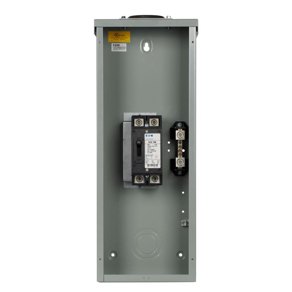 200 Amp Enclosed 2-Pole Outdoor Circuit Breaker - Super Arbor