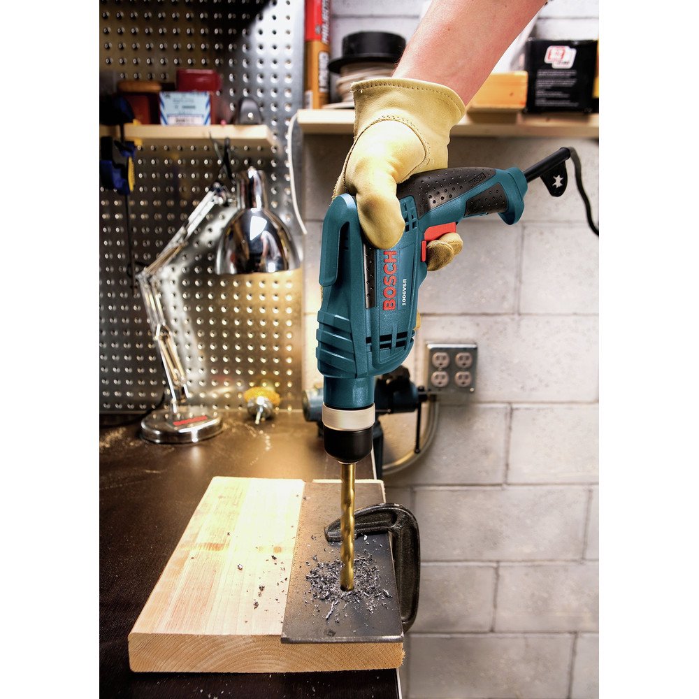 BOSCH 1006VSR Electric Drill, Pistol Grip, 3/8
