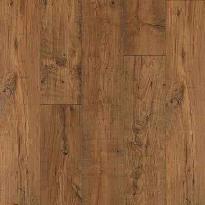 Pergo Portfolio + WetProtect Waterproof Rustic Amber Chestnut 7.48-in W x 54.33-in L Embossed Wood Plank Laminate Flooring