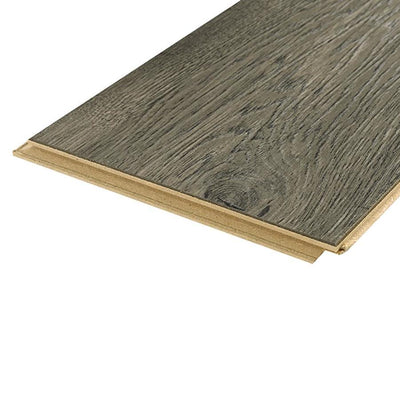Pergo Portfolio + WetProtect Waterproof Aged Silver Mist 7.48-in W x 54.33-in L Embossed Wood Plank Laminate Flooring