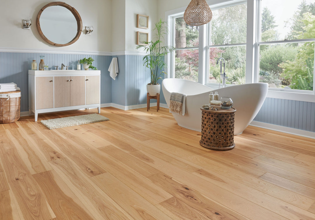Bruce Forest Rain Natural Hickory 7-7/16-in W x 1/4-in T x Varying