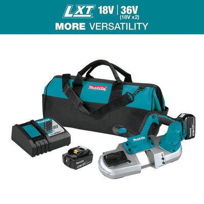 18-Volt LXT Lithium-Ion Cordless Compact Band Saw Kit 5.0 Ah