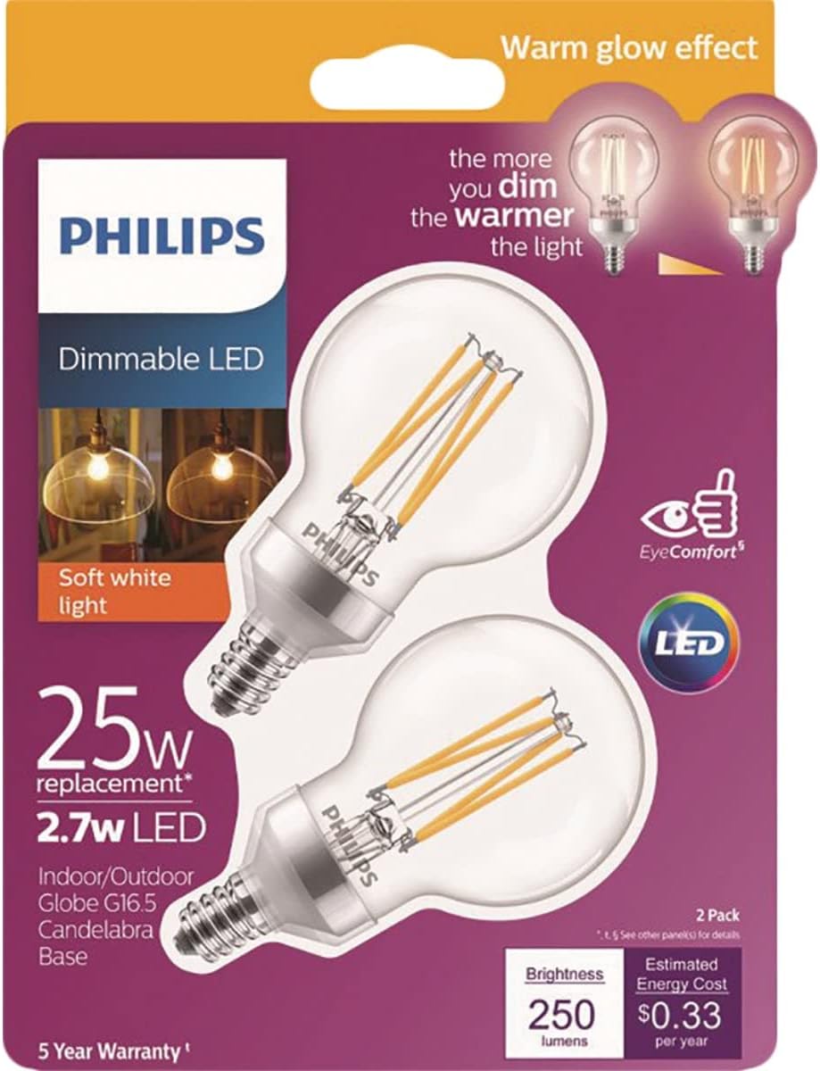 Philips LED 25W G9 WW ND 6CT/6 EC - Lampadina A LED Bianco Caldo 2700K, 15.000 Ore - 4