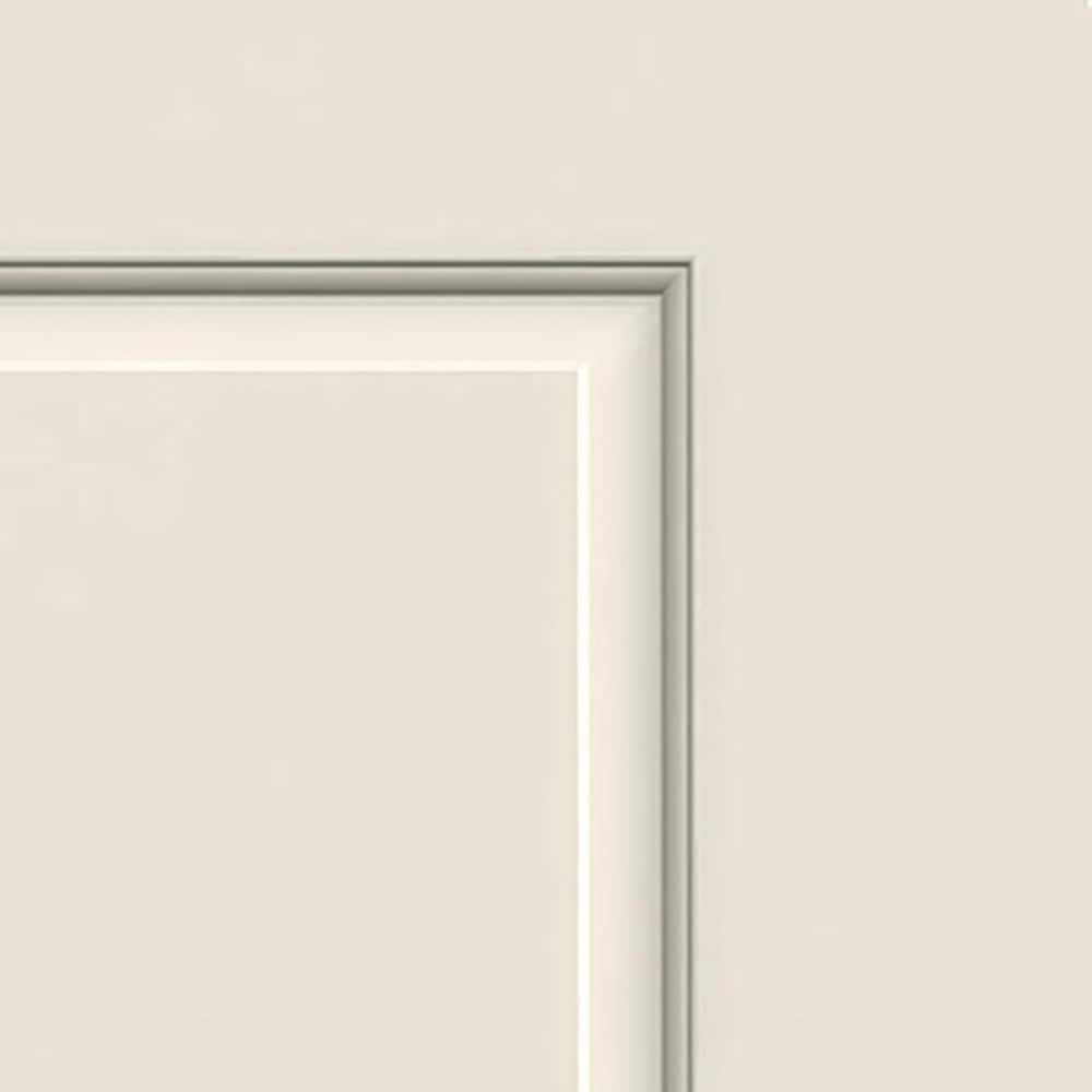 JELD-WEN Cambridge 24-in x 80-in Primed 2-Panel Square Molded Composite Bifold Door (Hardware Included)