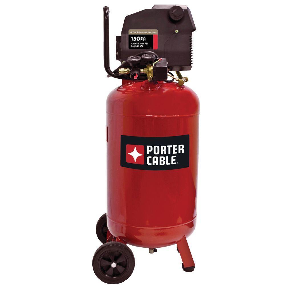 20 Gal. Vertical Portable Electric Air Compressor – Super Arbor