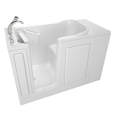 Value Series 48 in. Left Hand Walk-In Bathtub in White - Super Arbor