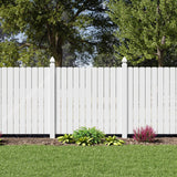 Freedom Pre-Assembled 2.832-in White Metal Bracket For Vinyl Fence 2-Pack