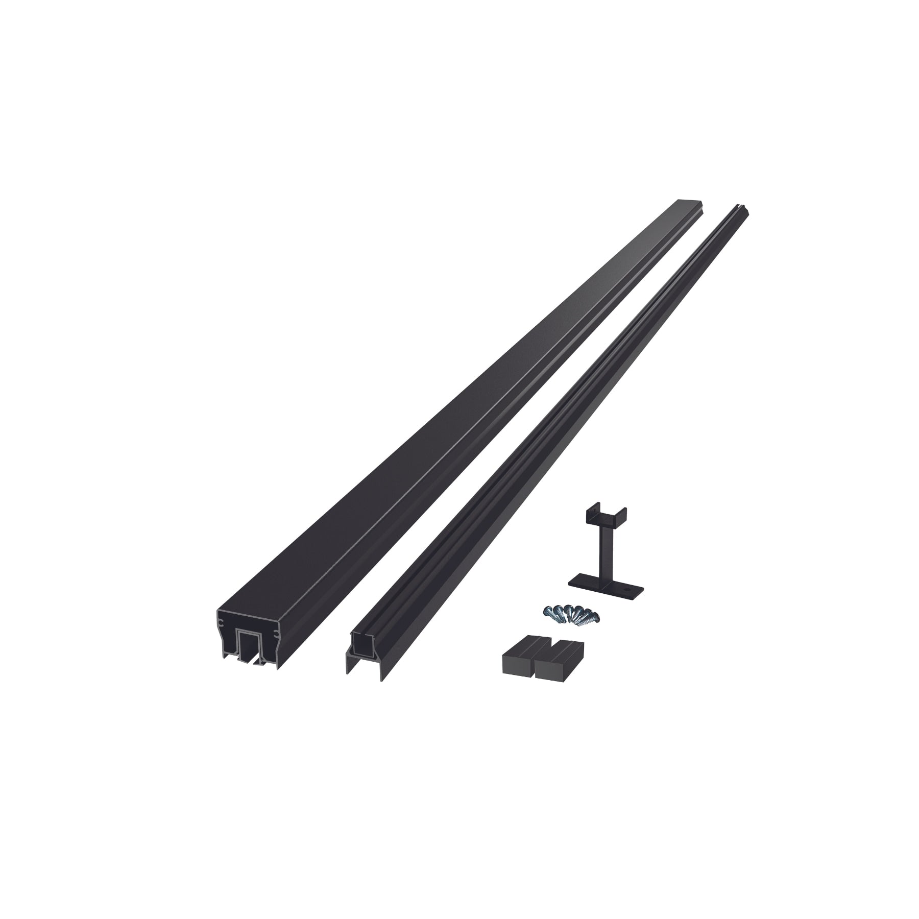 A single green leaf against a white background.