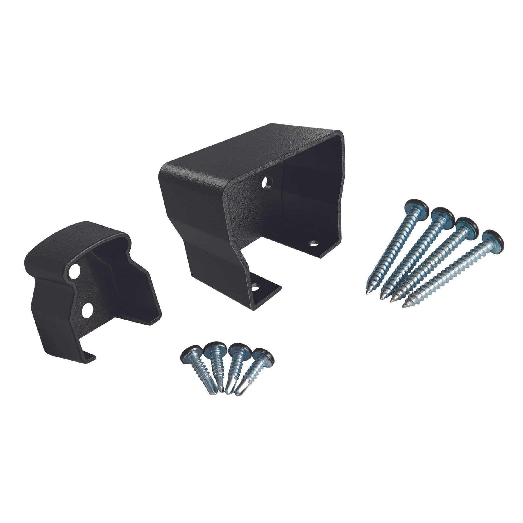 A single green leaf against a white background.