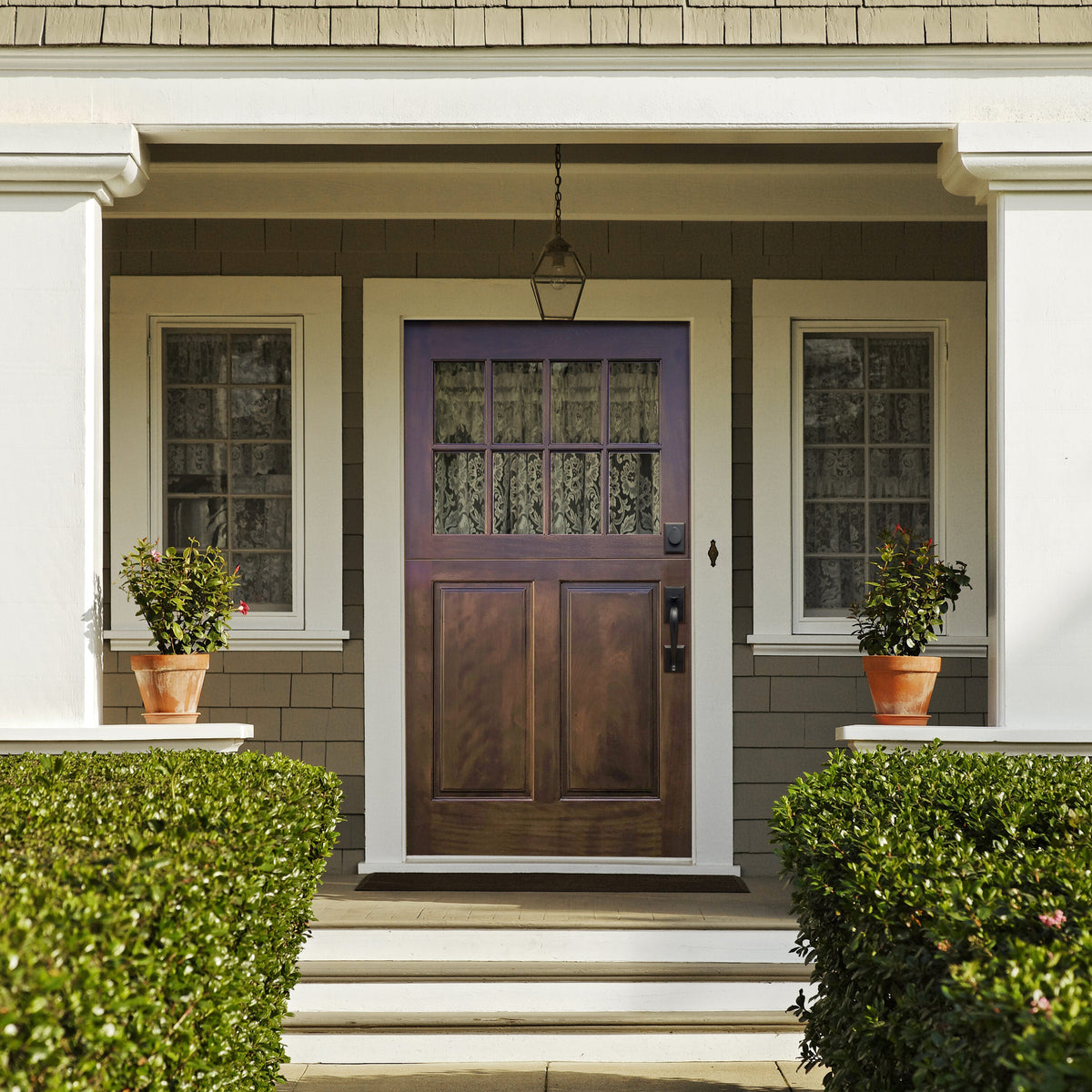 Creative Entryways 2/3 Lite Left-Hand Inswing Unfinished Prehung Dutch Front Door