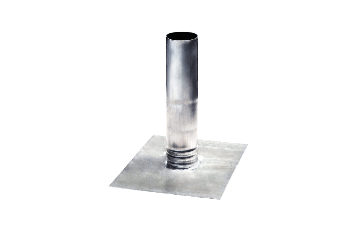 Mayco Industries Inc 2-in x 10-in Lead Vent and Pipe Flashing, Gray, 9.25-in Base