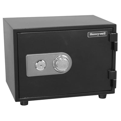 0.58 cu. ft. Fire Resistant Safe with Dual Combination and Key Lock Security
